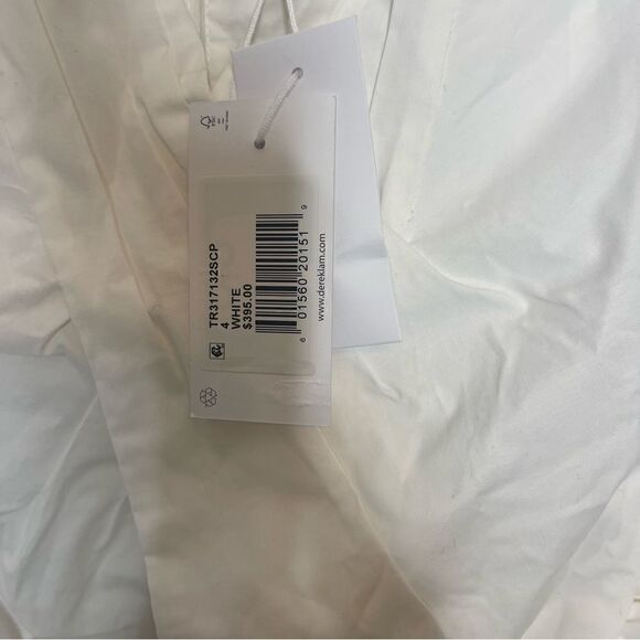 DEREK LAM 10 CROSBY Brynn Ruffle Wrap Top Missing belt - Picture 5 of 7